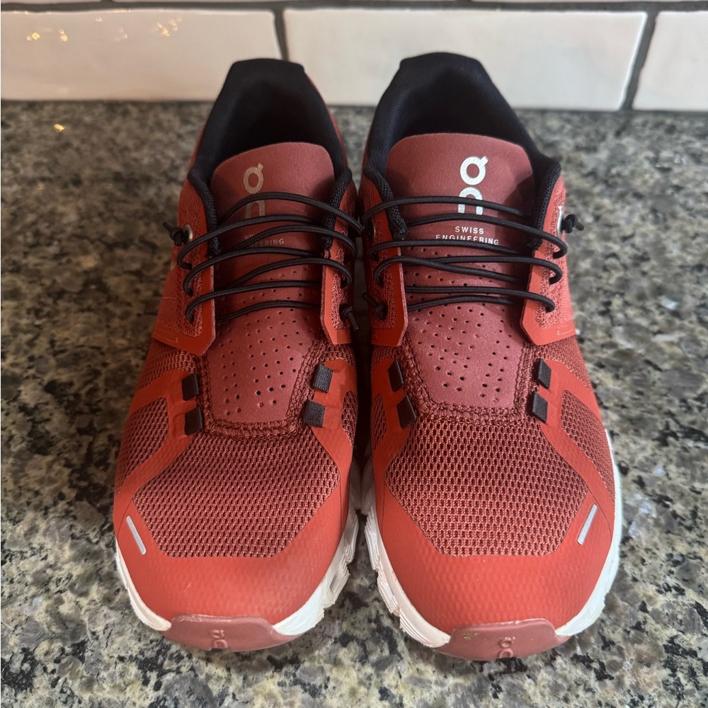 On Running Burgundy Sneakers